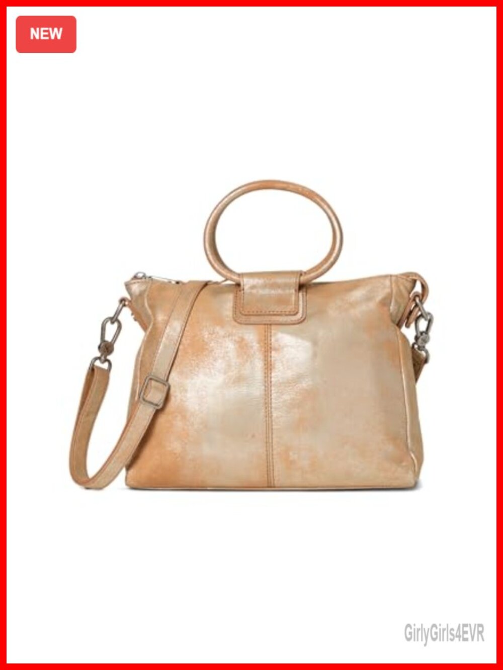 Medium Satchel Crossbody Shoulder Bag with Phone Pocket & Strap